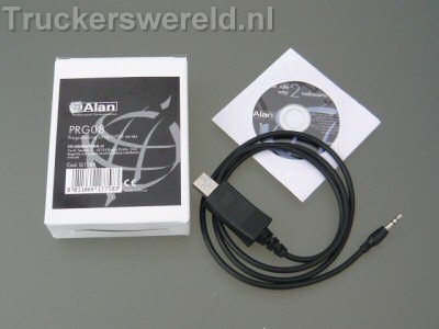 Alan HP08-serie software met programmeerkabel voor HP108 en HP408 transceivers