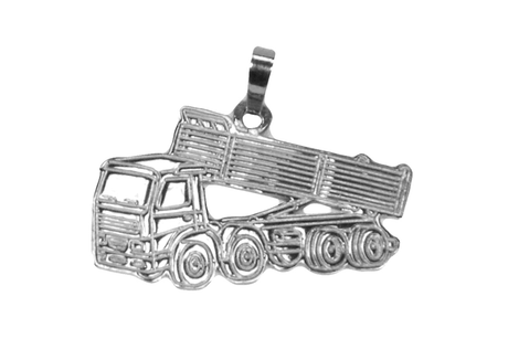 Kettinghanger kiepauto sterling zilver