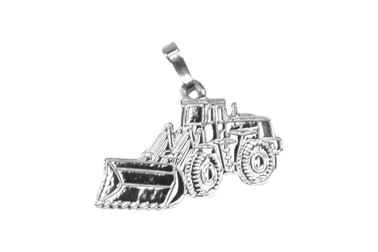 Pendant Shovel silver 