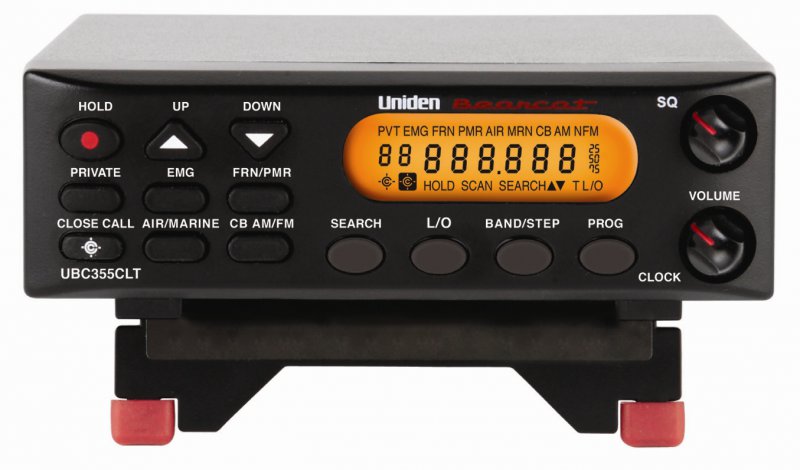 Uniden UBC355 CLT scanner