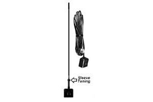 Pro Comm Vector mobiele 27MHz raamantenne met 3,5 meter RG58 en UHF-Male connector