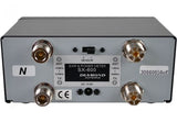 K-PO SX-600N SWR en Watt meter achterkant met N-Female en UHF-Female aansluitingen