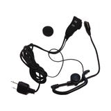 TTi AES 3212 headset met oorhaak, microfoon arm en rechte 2-Pin ICom aansluiting