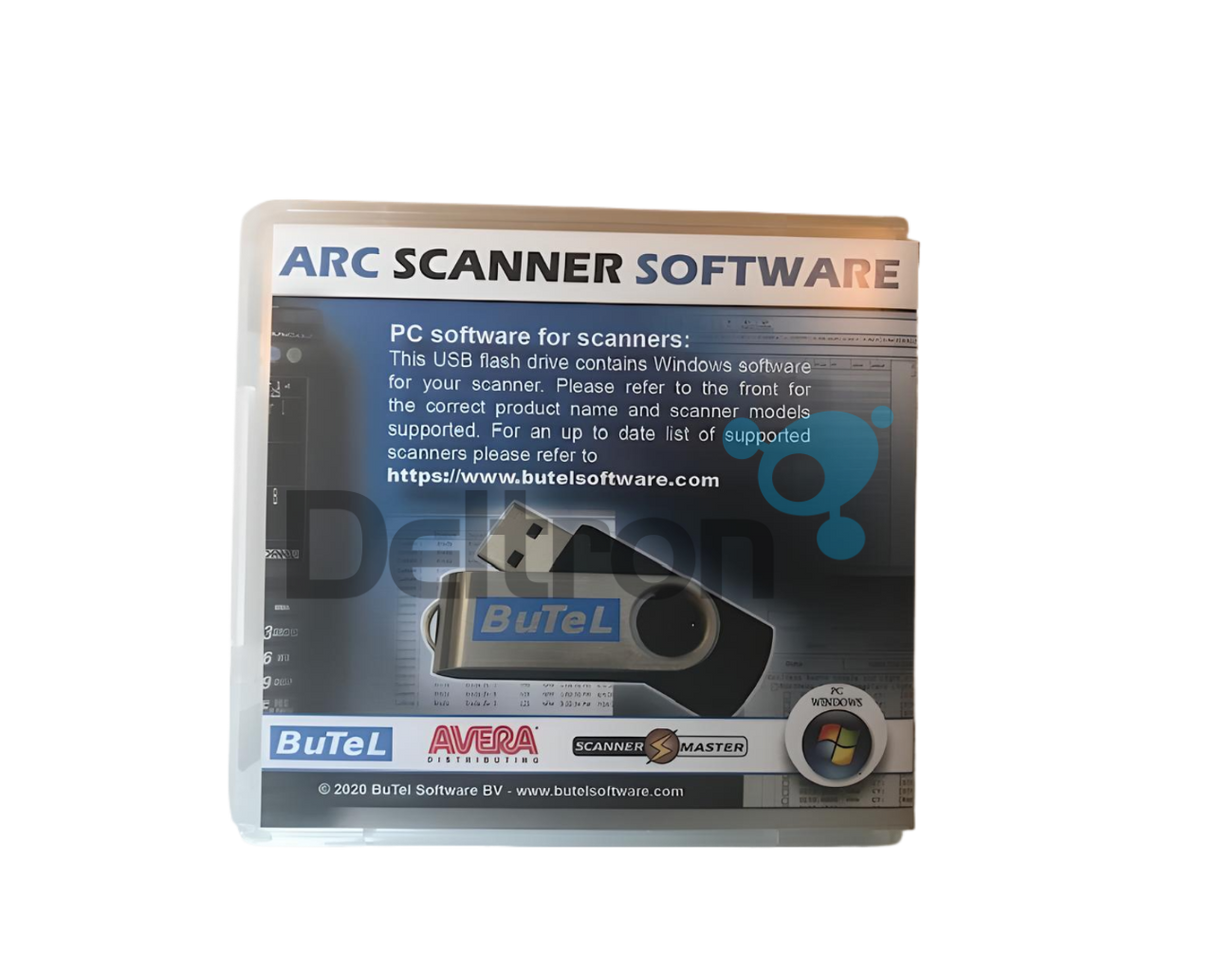 Butel ARC125 software op USB-stick voor de Uniden UBC-125XLT scanner