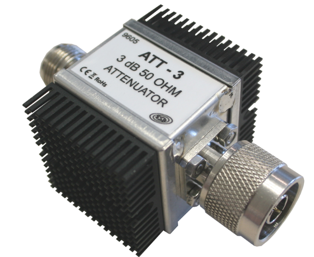 SSB ATT-3 signaal verzwakker of attenuator DC-500MHz, 3.2 dB