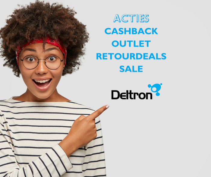 Acties, outlet, promoties en retourdeals bij Deltron