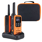 Albrecht Tectalk Float 2 PMR446 portofoonset met opbergtas en lader, IPX67