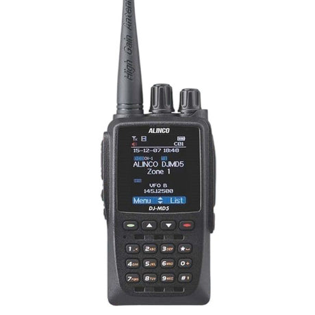 Alinco DJ-MD5XEG draagbare UHF/VHF portofoon