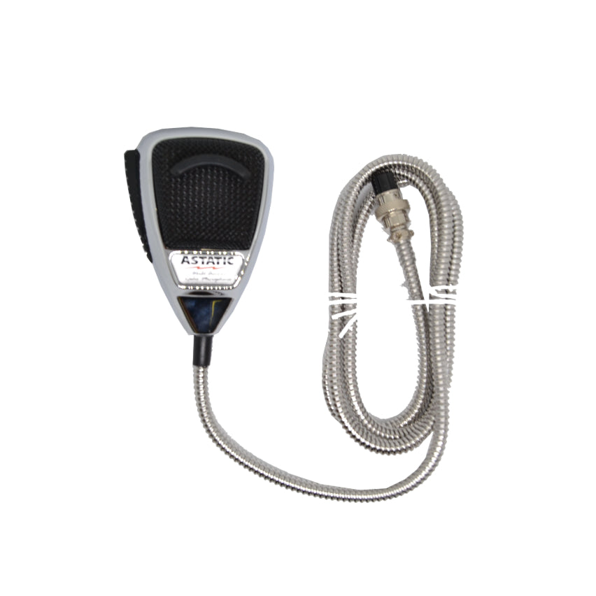 Astatic 636L Chrome met kabel