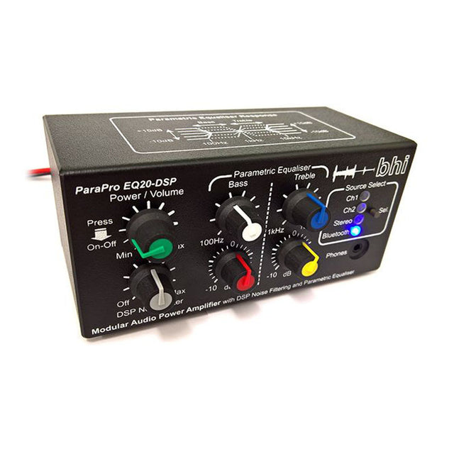 BHI ParaPro EQ20B-DSP modulaire audio power. Versterkt de audio