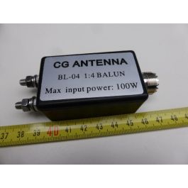 CGA BL-04 1:4 balun afmeting