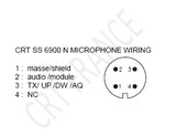 CRT SS6900 Microfoon schema