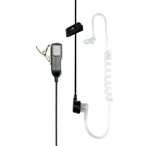 Midland MA31-LK Pro security headset met transparante kabel en push-to-talk knop