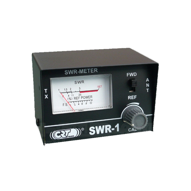 CRT-1 SWR-meter met display en bedieningsknoppen