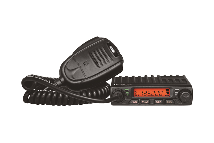 CRT Space-V VHF transceiver met luxe microfoon 