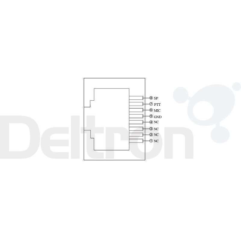 CRT SS-8900 27MHz transceiver microfoon bedradingsschema