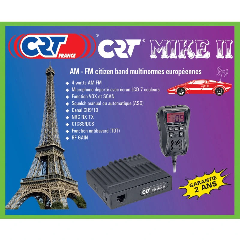 CRT Mike II Black-box 27MHz transceiver in originele verpakking