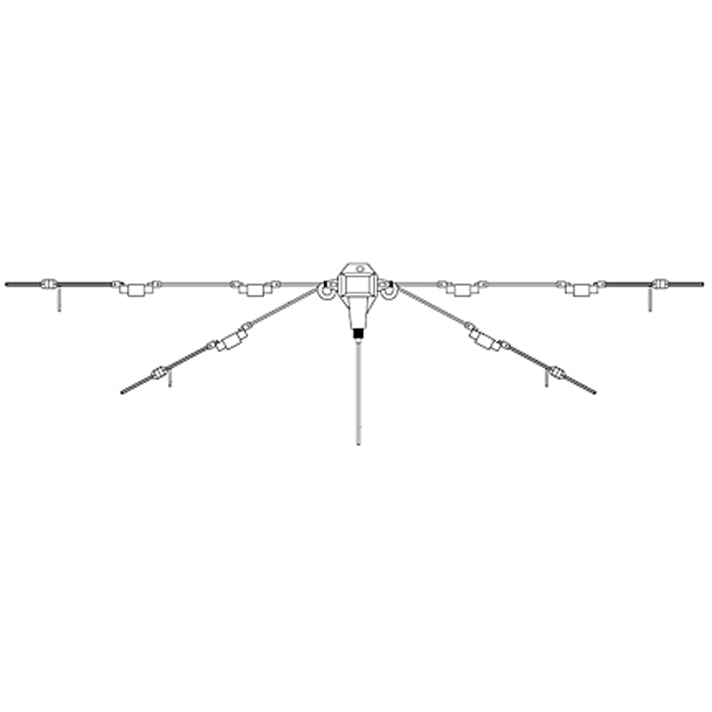 Comet CWA-1000 dipoolantenne voor de 80m, 40m, 20m, 15m en 10m banden