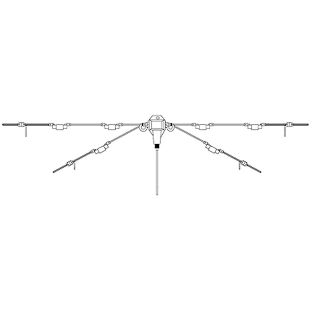 Comet CWA-1000 dipoolantenne voor de 80m, 40m, 20m, 15m en 10m banden