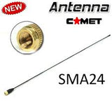 Comet SMA-24 flexibele UHF/VHF antenne met SMA-Male 