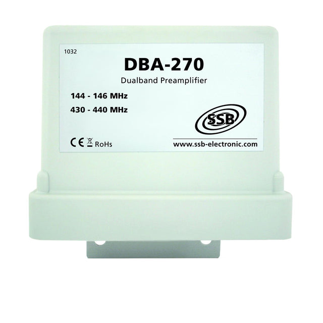 SSB DBA 270 Duoband pre amplifier of voorversterker voor de 2M en 70 cm banden