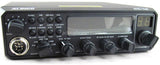 Alinco DX-10 mobiele 10M transceiver in een retro look met retro knoppen 