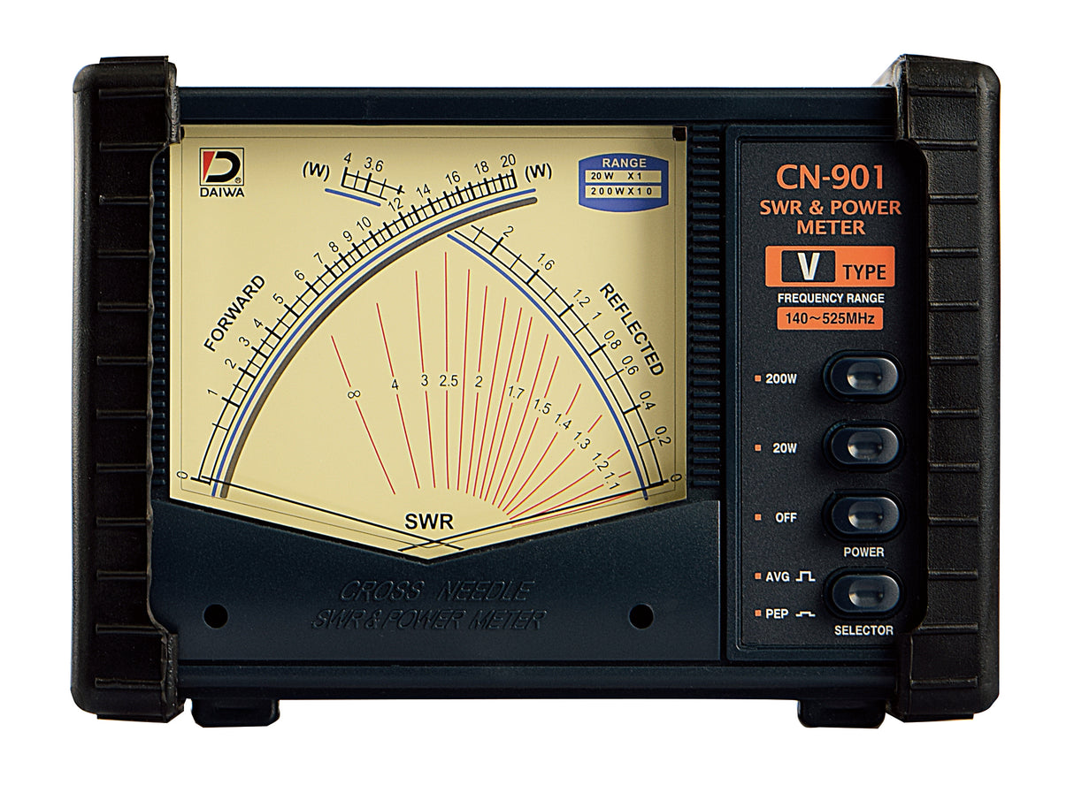 Daiwa CN-901VN SWR en Watt meter met verlicht display en kruisnaalden