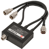 Diamond MX-3000 Triplexe met N-Female, PL-Male/N-Male, N-Male connectors aan 35cm kabel