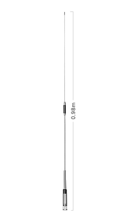 Diamond NR-770R VHF/UHF mobiele antenne voor 144/430 MHz banden