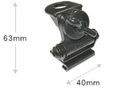 Diamond K413 verstelbare en kantelbare antenne beugel voor montage van een antenne op een kofferbak