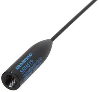 Diamond SRH519 portable UHF/VHF antenne met een SMA-Male aansluiting