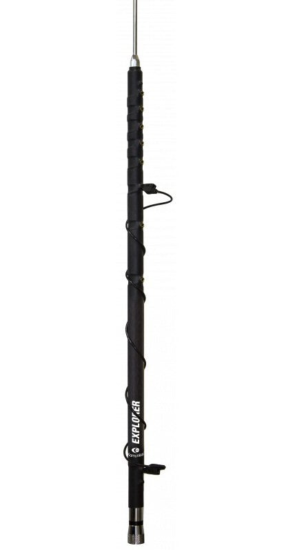 Komunica HF Explorer 2 mobiele antenne voor de HF en 6m banden, verstelbare lengte, 200W vermogen