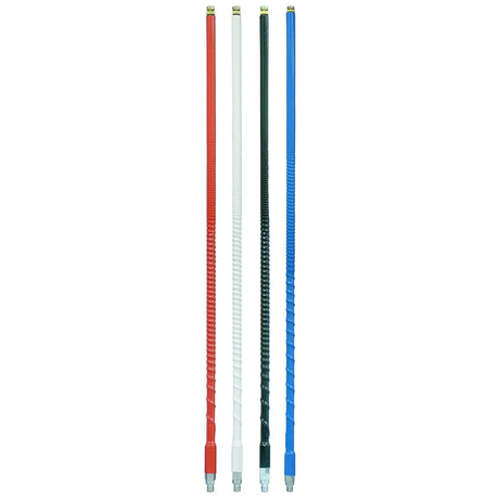 Firestik II FS2 mobiele CB-antenne van glasvezel, verkrijgbaar in wit, blauw, zwart en rood