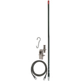 Firestik KW3-SMK 27Mhz antenne trim-to-tune met antennekabel en beugel