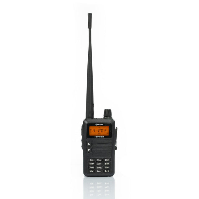 Alan HP408L draagbare UHF-transceiver met 180 kanalen en groot verlicht display