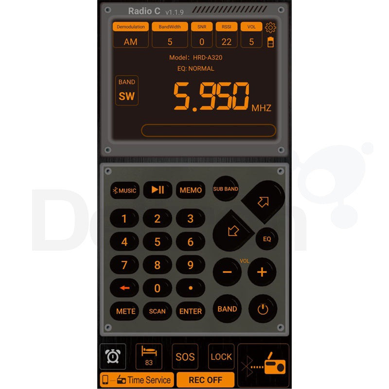 HanRongDa HRD-A320 display