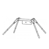 Solarcon GPK MAX Radialen voor basis antenne