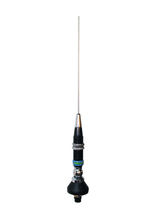 President Iowa obiele 27MC antenne, 102 cm, incl. RG58 en PL259 connector en N-mount antennevoet