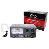 K-PO RS-101 SWR en Watt meter met voedingskabel en verpakking