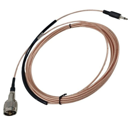 KPO WR-ANT antenne kabel met 3,5mm connector en FME-Male/UHF-Male adapter  