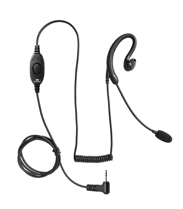 Komunica PWR-MIC-1-TA288 headset met 1-pin 2,5mm stereo connector met Motorola bedrading