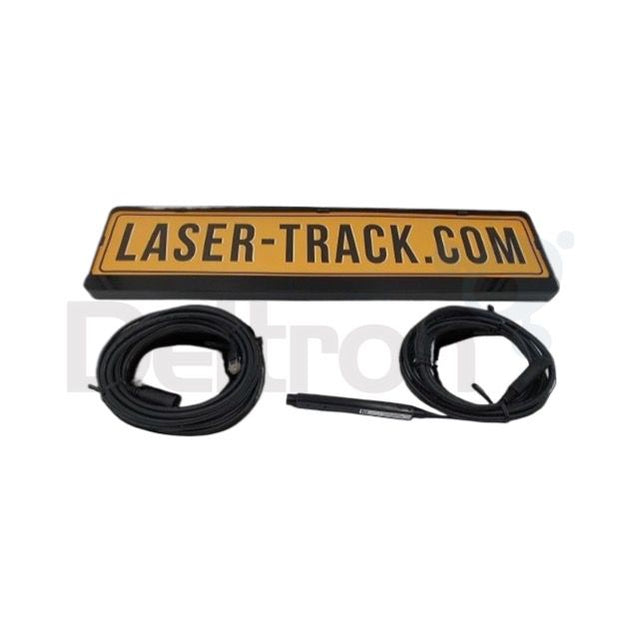 Laser Track Flare kentekenplaat met enkele transponder