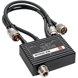 Dimaond MX-3000N antenne switch triplexer met 35cm kabel aan elke connector