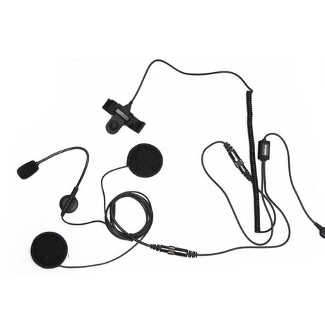 Maas HS-4000 PRO S Motor Headset met rechte standaard S-connector