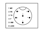 Magnum AV-1KM 6P bedrading schema