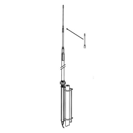 Solarcon MAX-2000 10 en 11 M antenne 5000W