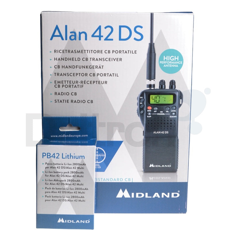 Midland Alan 42DS Lithium doos