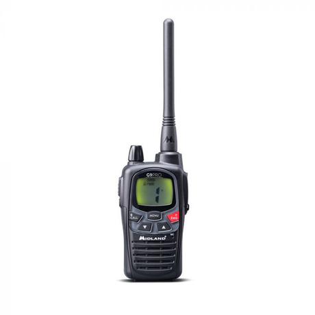 Midland G9 Pro PMR446 licentie vrije walkie talkie, C1385 portofoon