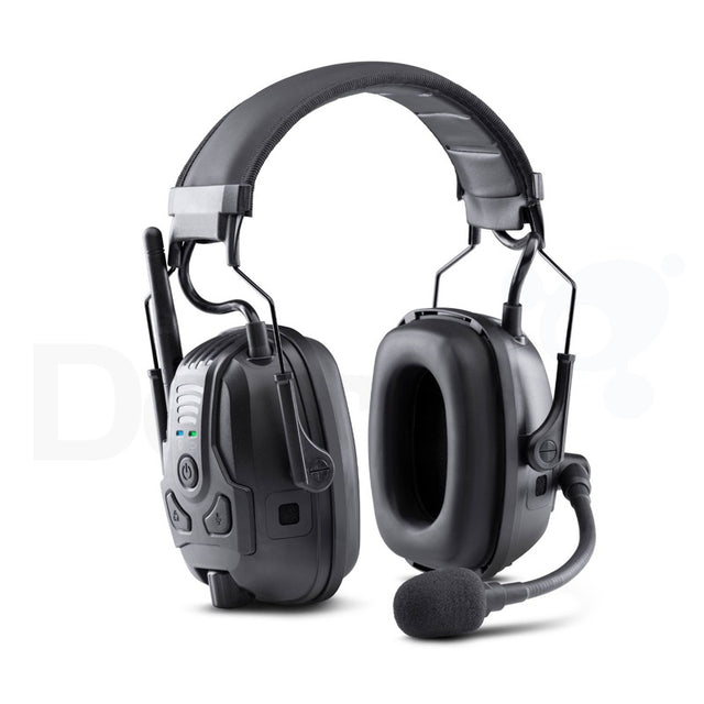 Midland Teams M15 Bluetooth headset met VOX en FM. Met verstelbare microfoon en 2P Kenwood