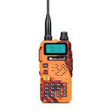 Midland CT-590S draagbare UHF/VHF transceiver in de kleur blaze met groot toetsenbord en display